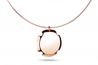  Bouchon necklace by Anna Marešová, Champagne collection.