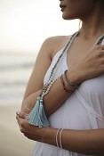 LARA bracelet - labradorite and silver.