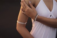 PALAWAN bracelet - labradorite and silver.