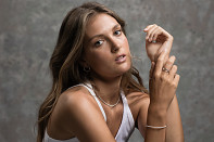Diamond Gris Bracelet