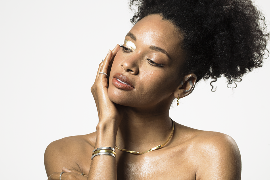Expensive Crush Necklace gold plated silver glossy
