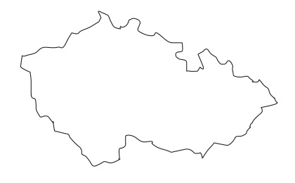 Mapa ČR