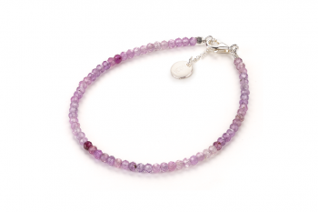 AYONNA - dedicated to the desire for DECISION, pink sapphire and silver