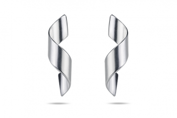 Guilty Crush Earrings - silver, matte