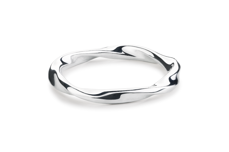 Fatal Crush Ring - stříbrný prsten, mat