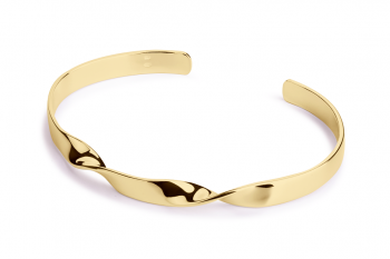 Expensive Crush Bracelet - gold plated silver, glossy