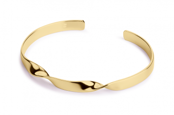 Expensive Crush Bracelet - gold plated silver, matte