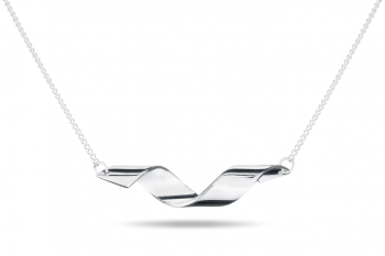 Fatal Crush Necklace - silver, glossy