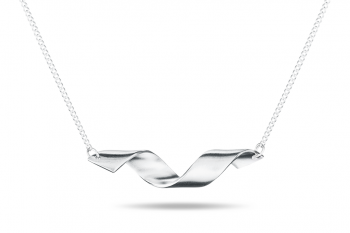 Fatal Crush Necklace - silver, matte