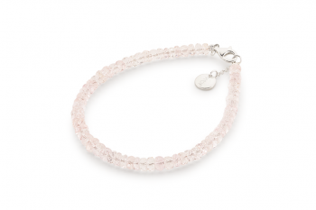 LYRA - dedicated to the desire for SERENITY, morganite and silver