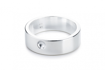 Snubní prsten Infinity - pánský prsten stylu 'Hugh Hefner'