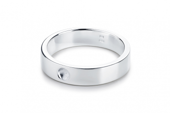 Wedding Ring Infinity - man pair ring, Mr. Big style