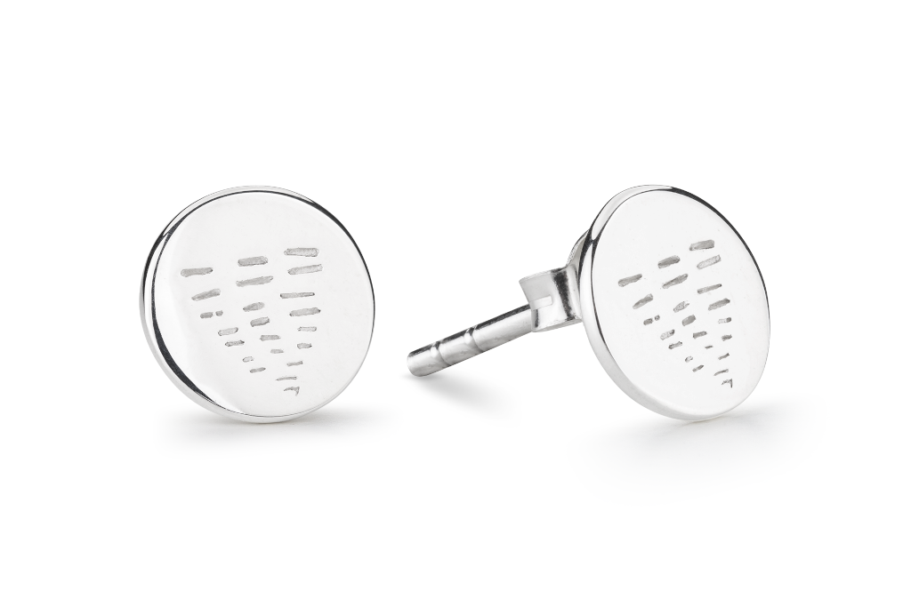 WAI Earrings - Stříbrné náušnice, lesk