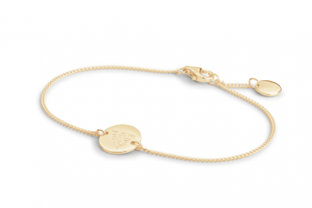 Element WATER - Gold plated bracelet