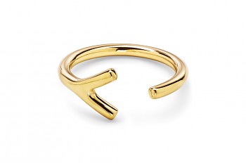 WAI RING Y - gold ring