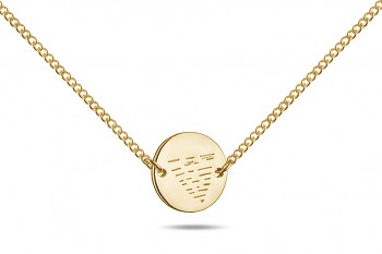 Element WATER Choker - gold necklace, 14 carats