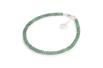 MUZO EMERALD - dedicated to the desire for DECISION, emerald and silver
