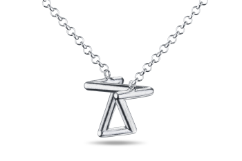 »Z« Necklace - silver necklace with letter Z