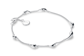 Manta Ballet Bracelet - strieborný retiazkový náramok