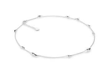Manta Ballet Necklace - silver necklace