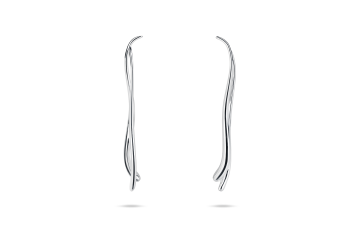 Manta Sticks  - silver earrings