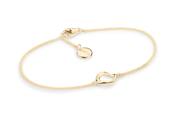 Rosa Dante Bracelet - pozlacený řetízkový náramek