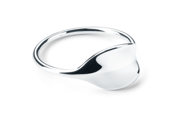 Rosa Tudor Ring - stříbrný prsten