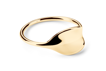 Rosa Tudor Ring - pozlacený prsten
