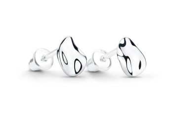 Rosa Tudor Baby Studs - dětské stříbrné náušnice