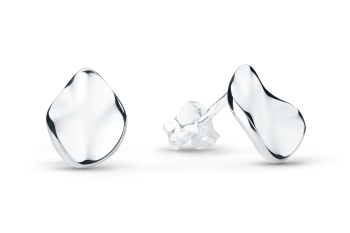 Rosa Tudor Studs Small - stříbrné náušnice pecky