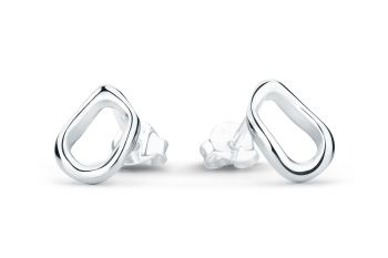 Rosa Dante Studs Small - stříbrné náušnice pecky