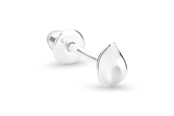 Rosa Tudor Piercing Earring - stříbrná piercingová náušnice