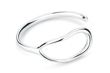 Rosa Orsini Bracelet - pevný stříbrný náramek