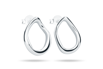 Rosa Dante Studs Medium - stříbrné náušnice