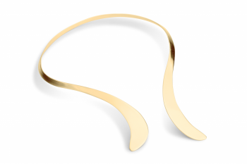 Serpent Necklace - gold-plated necklace