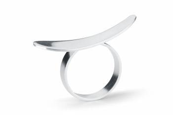 Echo Ring - silver ring