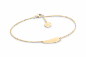 Echo Chain Bracelet - gold-plated chain bracelet 