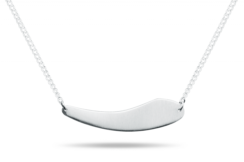 WAI Earrings - Stříbrné náušnice, mat