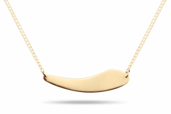Echo Chain Necklace - gold-plated chain necklace 