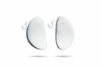 Moon Earrings - silver earrings