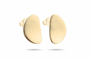 Moon Earrings - gold-plated earrings