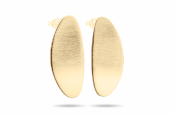 Eclipse Earrings - gold-plated earrings