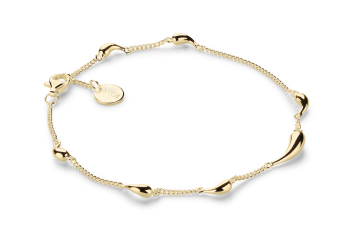 Manta Ballet - gold bracelet, 14 carat gold