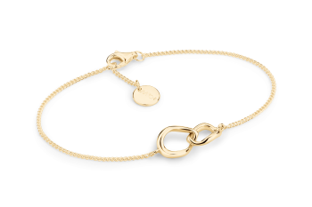 Rosa Dante Divine Bracelet - zlatý řetízkový náramek, ryzost 14 karátů