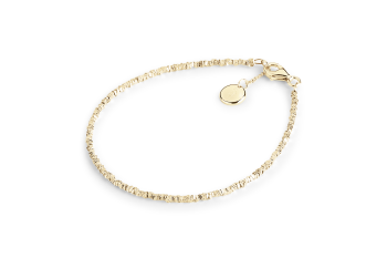 Cyrene - náramek s fragmenty pozlaceného stříbra, zasvěcený touze po VNITŘNÍ SÍLE