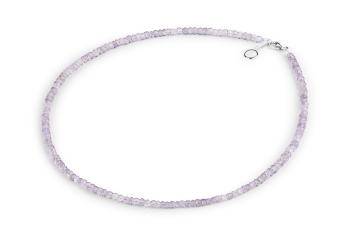 Lavender Quartz Small - náhrdelník s křemenem, zasvěcený touze po ŠTĚSTÍ