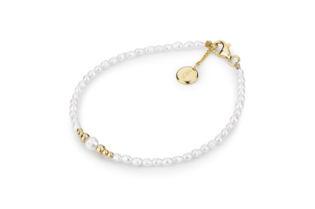 Solé - náramek s perlou a stříbrem, zasvěcený touze po KRÁSE