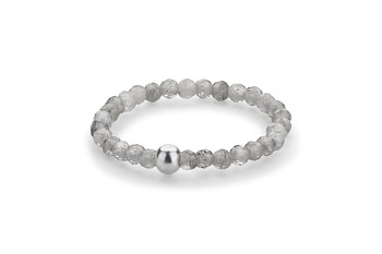 Taklamakan Ring - prsteň so šedým zirkónom a striebrom, zasvätený túžbe po PREBUDENÍ 