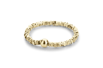 Cyrene Ring - ring from gold plated silver fragments dedicated to the desire for the INNER STRENGTH