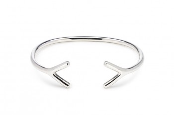 WAI Bracelet - Silver bracelet, glossy